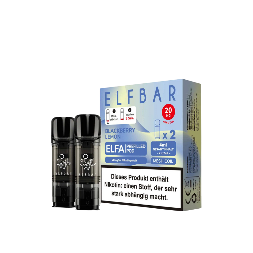 ELFA Pods by Elfbar Blackberry Lemon (10441600729422)