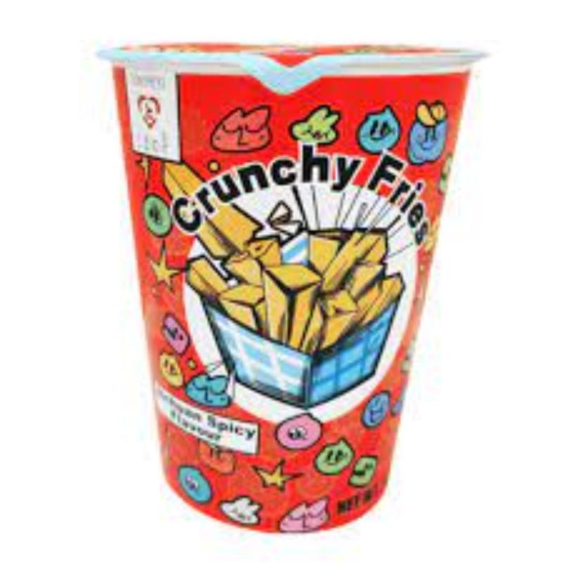 Crunchy Fries Pommes Sichusn Spicy 50g (9758350311758)