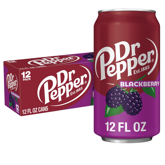 Dr Pepper Black Berry Soda 355ml (10467026960718)