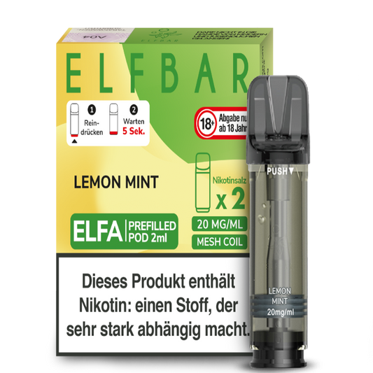 ELFA by Elfbar Lemon Mint (9749822374222)