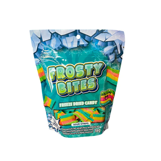 Frosty Bites Freezed Dried Candy Sour Strips 50g