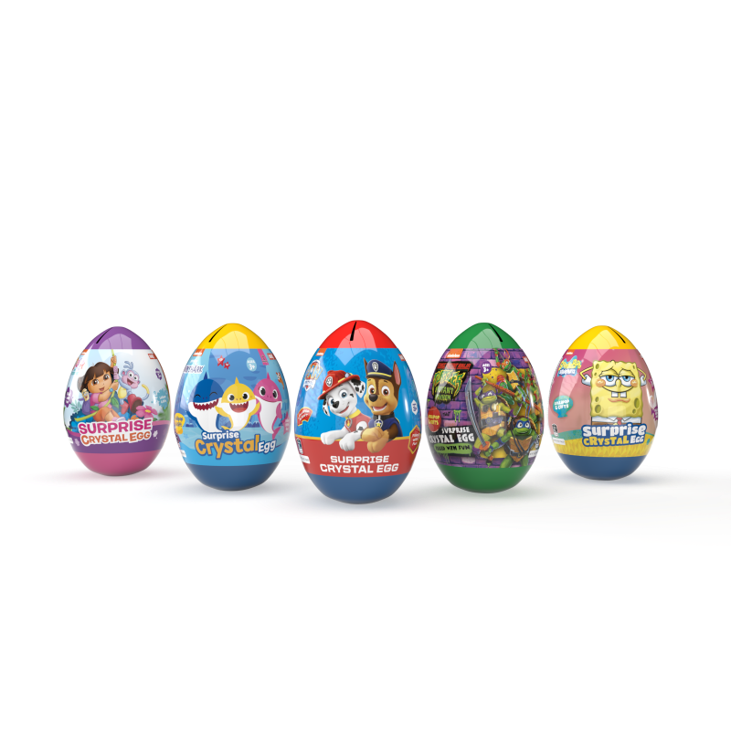 Nickelodeon Surprise Crystal Egg 16g x 144Stk (9840202219854)