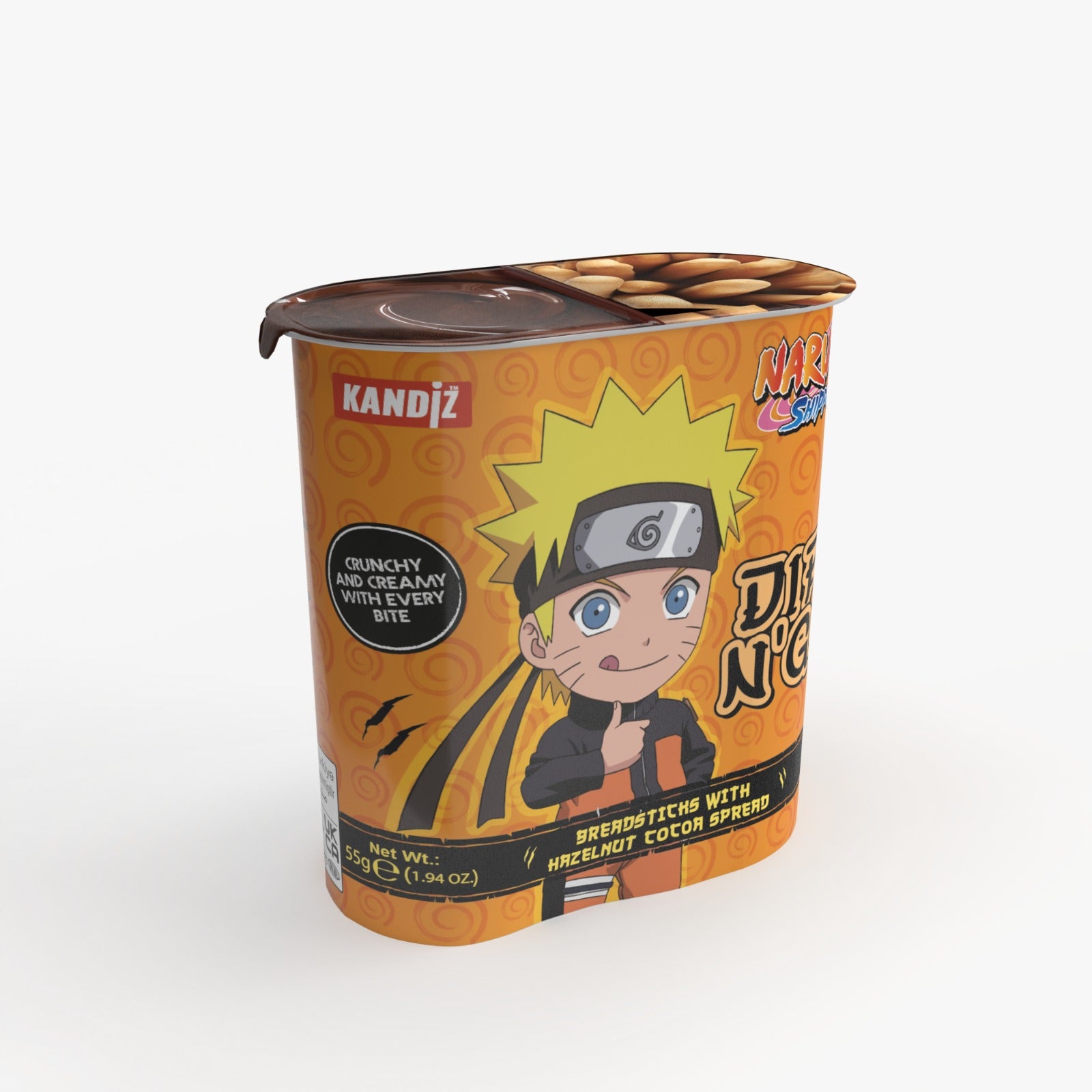 Naruto DIP'N GO! 55g Display (9839680520526)