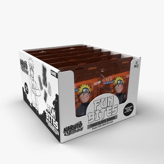 Naruto Fun Bites Choco Gummy 80g (9841679565134)