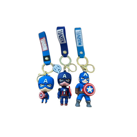 Schlüsselanhänger Captain America Mix (3Stk) (10489465209166)