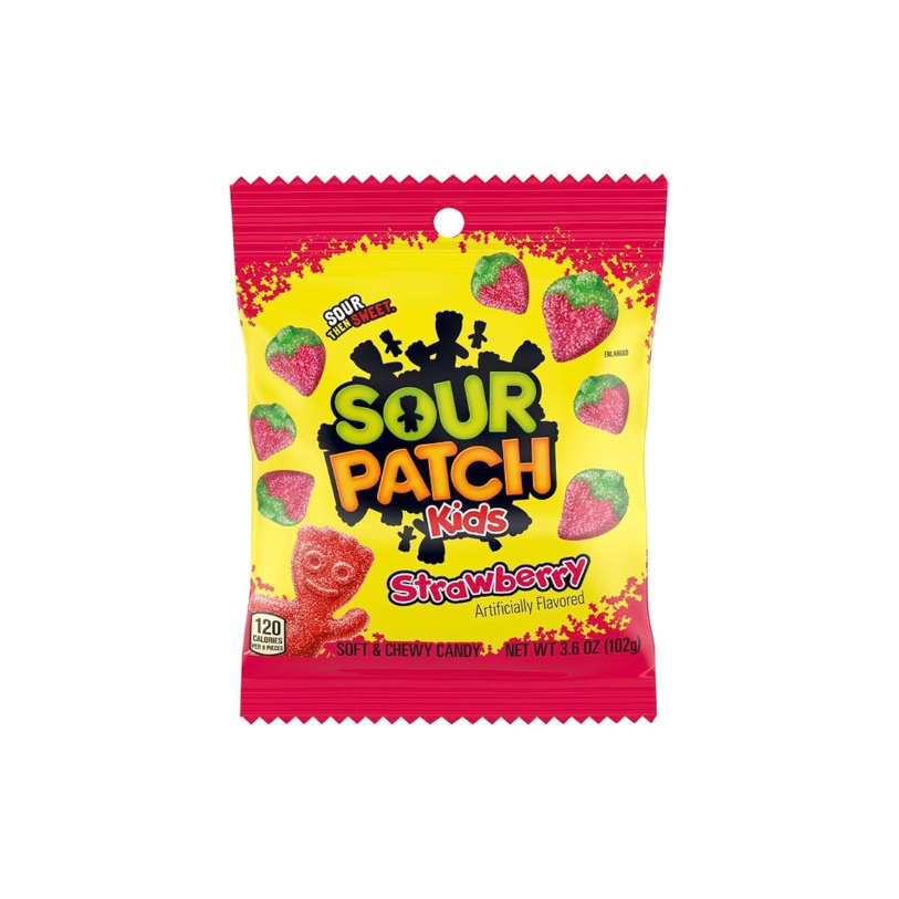 Sour Patch Strawberry 101g (10088025030990)