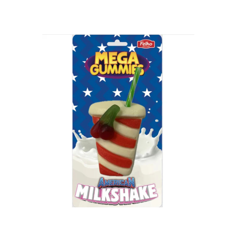 Mega Gummies American Milkshake 120g (10118024003918)