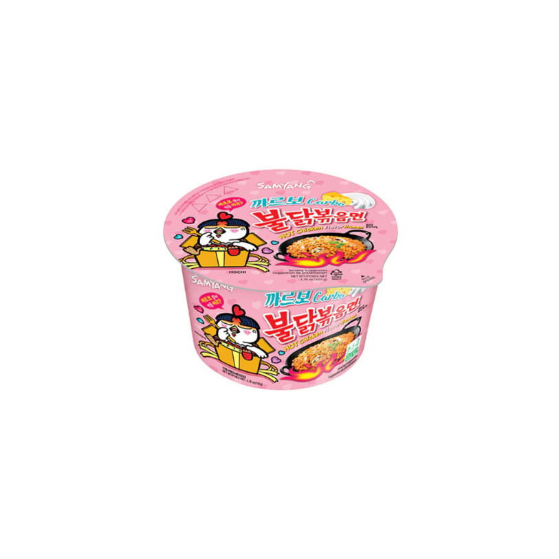 Samyang Buldak Ramen Bowl Hot Chicken Carbonara 105g (10094214971726)