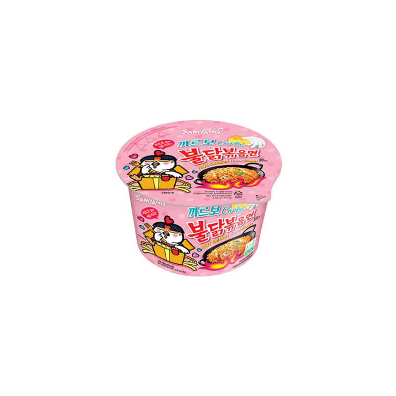 Samyang Buldak Ramen Bowl Hot Chicken Carbonara 105g (10094214971726)