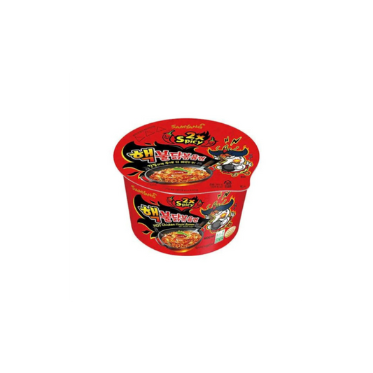 Samyang Instantnudeln Big Bowl Scharfes Huhn 2 x Spicy 105g (10094215627086)