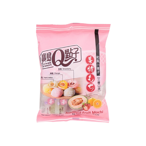 Taiwan Dessert Mochi Strawberry 120g (9993616720206)