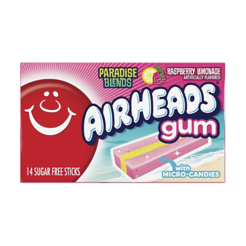 AirHeads Gum Rasberry Lemonade 34g (10152731541838)