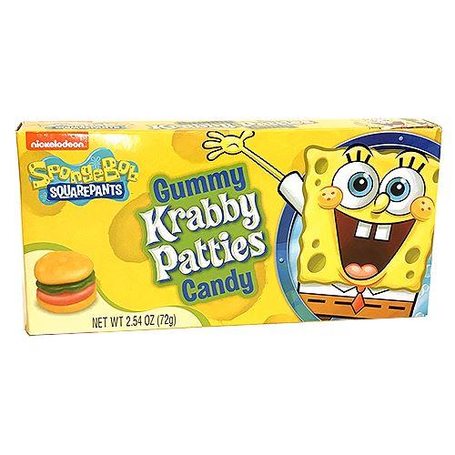 Spongebob Krabby Patties Gummy Candy 72g
