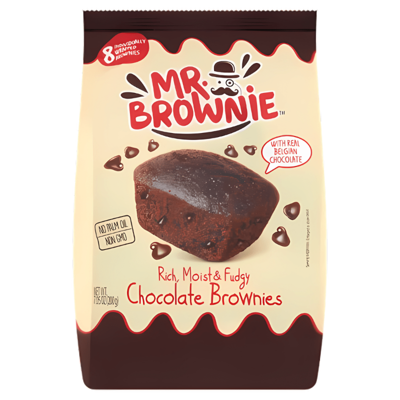 Mr. Brownie Chocolate Brownie 8stk 200g (9666748121422)