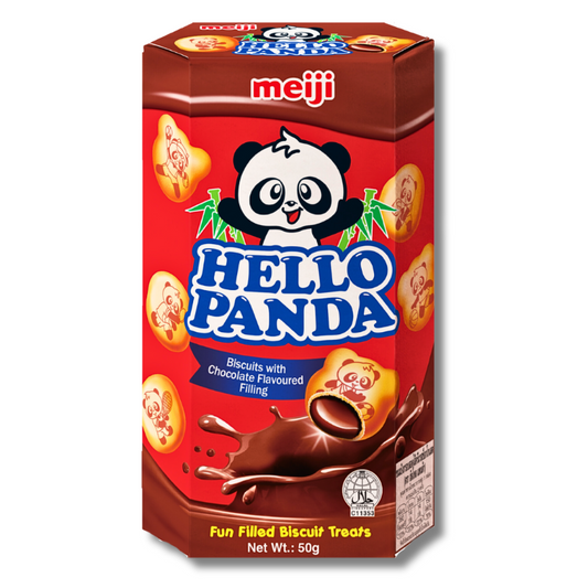 Oriental Meiji Hello Panda Biscuits with Chocolate Flavour 50g