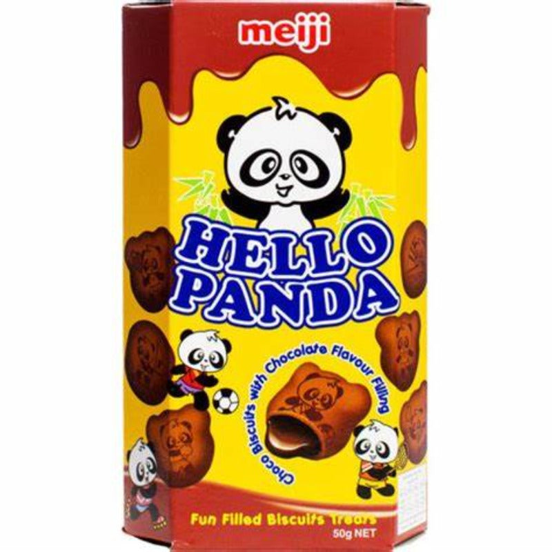 Oriental Meiji Hello Panda Cocoa Biscuits with Chocolate Flavour 50g (9054332059982)