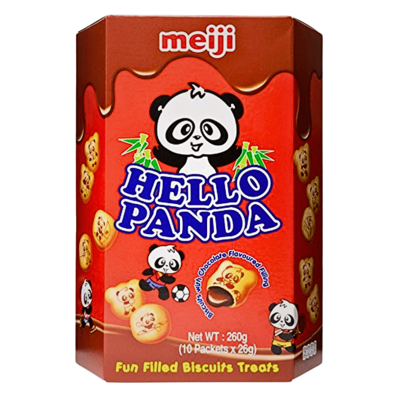 Oriental Meiji Hello Panda Biscuits with Chocolate Flavour 26g (9054344282446)