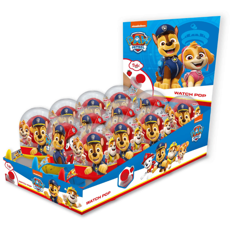 Paw Patrol Watch Pop Strawberry Flavour 15g (9054308467022)