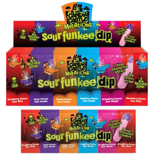 The Candy Castle Mutations Sour Funkee Dip 40g