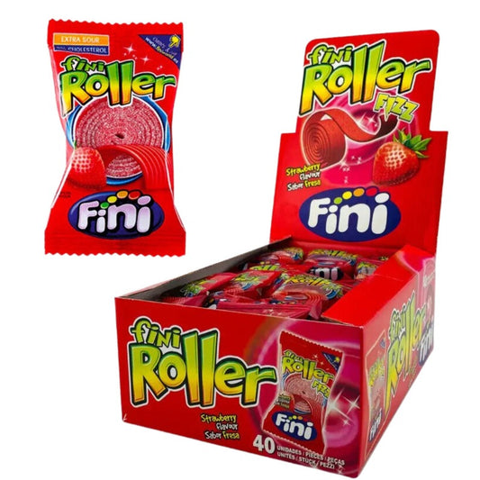 Fini Roller Fizz Strawberry Flavour (40 stk) (9058282144078)