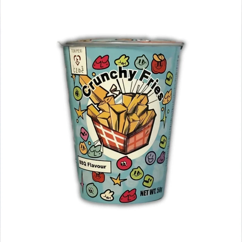 Crunchy Fries Pommes BBQ Flavor 50g (9758365516110)