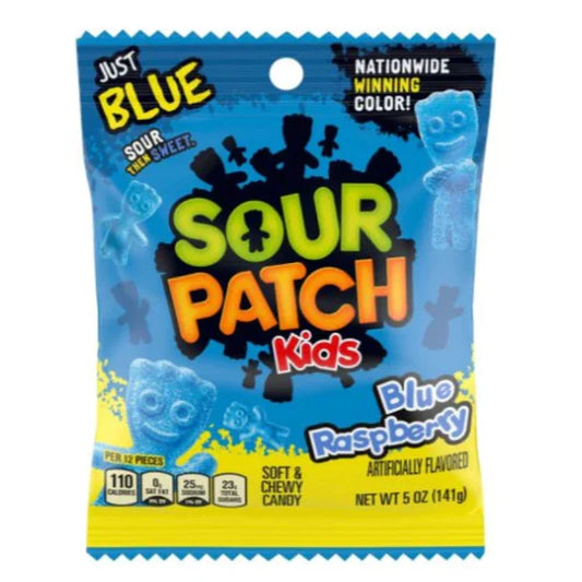 Sour Patch Kids Blue Raspberry 141g (8383755387146) (9885746725198) (9885823271246)