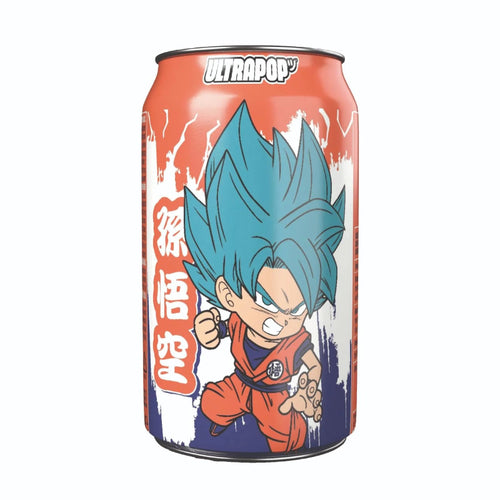 Ultrapop Dragon Ball Sparkling Soda Strawberry Banana 330ml