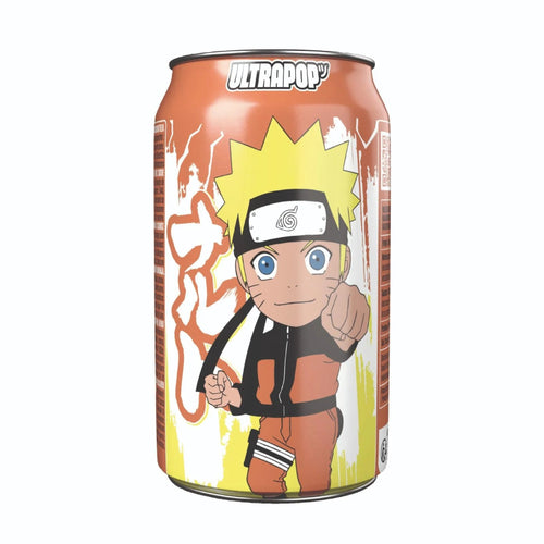 Ultrapop Naruto Shippuden Sparkling Soda Orange 330ml