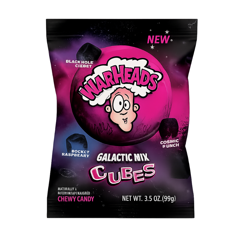 Warheads Galactic Cubes 99g (10761134965070)