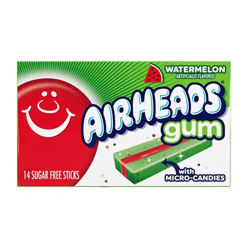 Airheads Gum Watermelon 34g