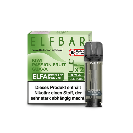 ELFA Pods by Elfbar Kiwi Passion Fruit Guava (10070197797198)