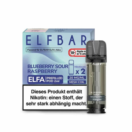 ELFA by Elfbar Blueberry Sour Raspberry (9749815296334)