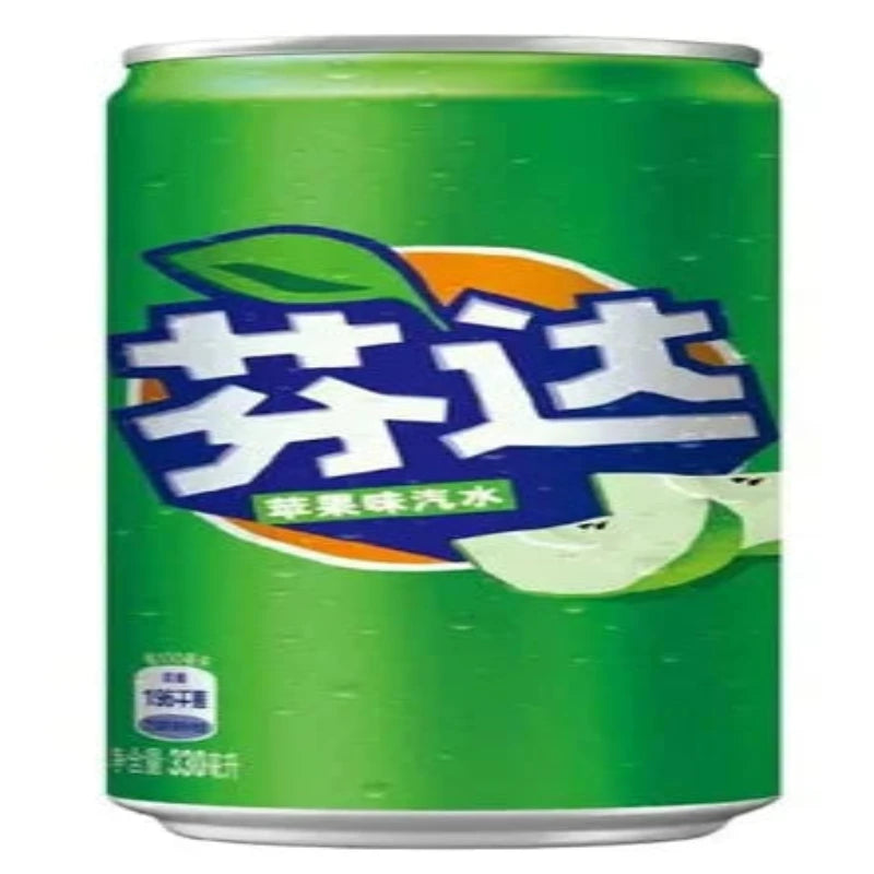 Fanta Green Apple China 330ml (9668122870094)