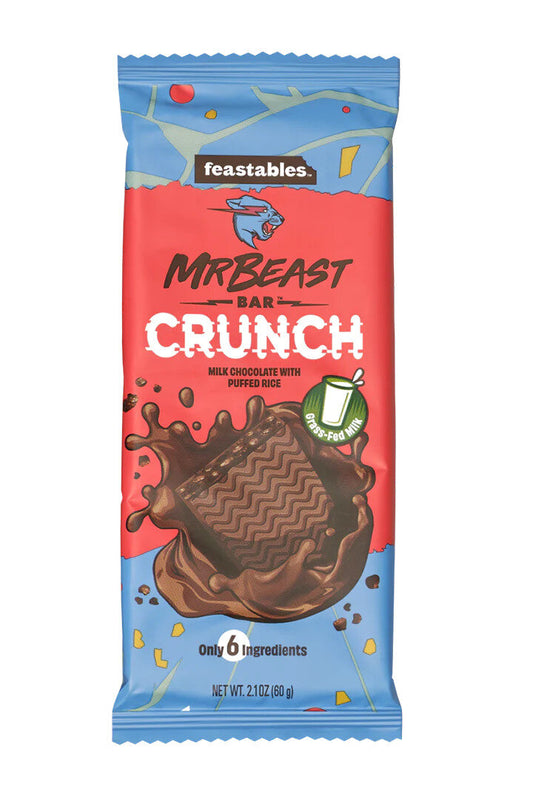 Feastables Mr. Beast Crunch Chocolate Bar 60g