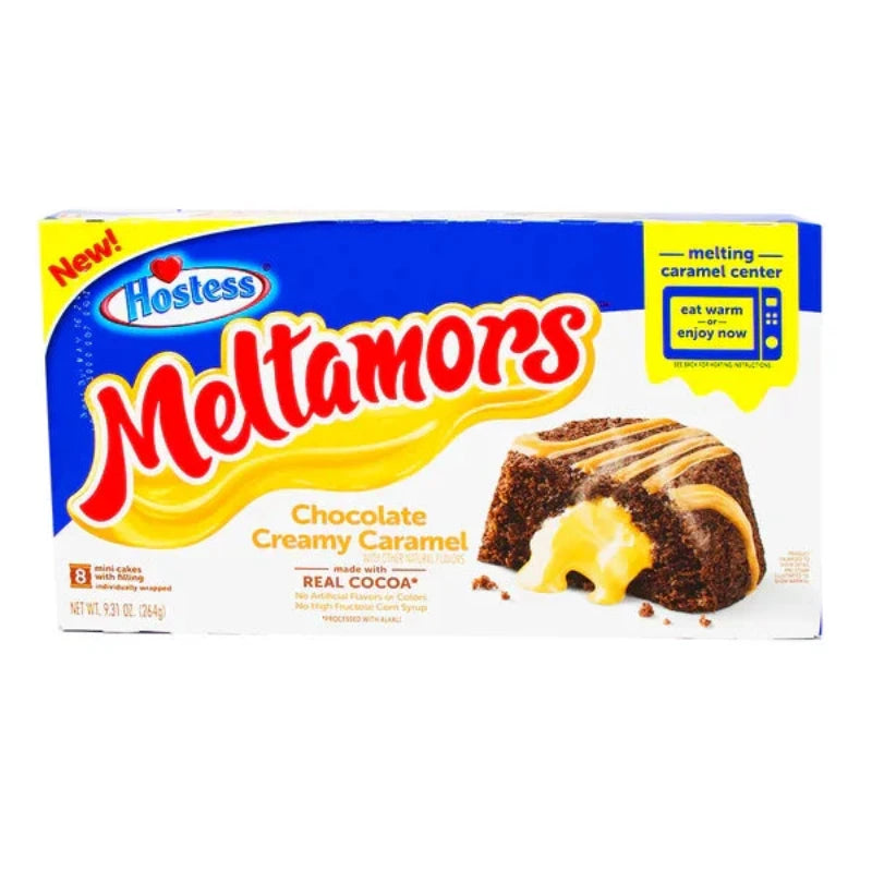 Hostess Meltamors Chocolate Creamy Caramel 264g (9758019060046)