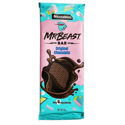 Feastables Mr. Beast Original Chocolate Chocolate Bar 60g