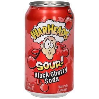 Warheads Sour! Black Cherry 355ml
