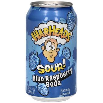 Warheads Sour! Blue Raspberry 355ml