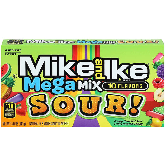Mike &amp; Ike Mega Mix Sour 141g
