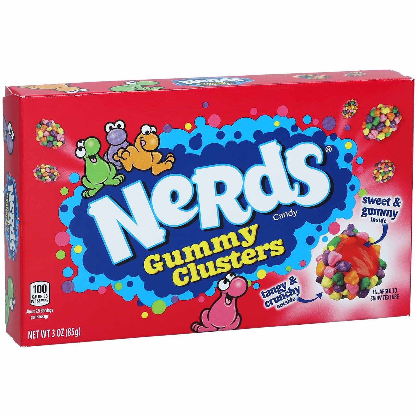 Nerds Gummy Clusters 85g Best before: 06.2023