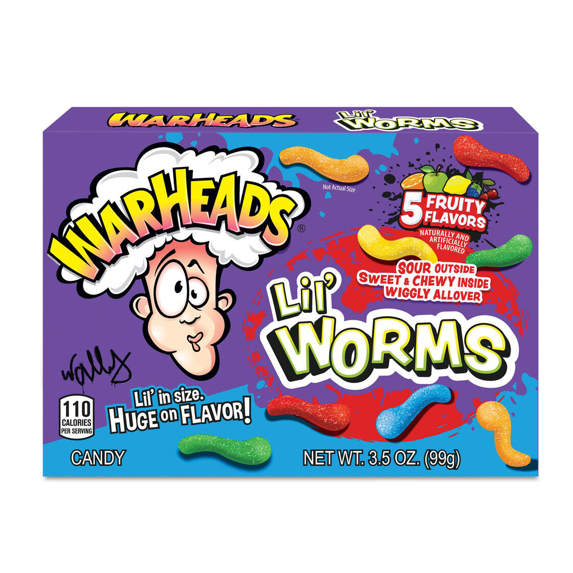 Warhead's Lil' Worms 99g