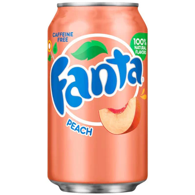 Fanta Peach Can 355ml (8530587517262)